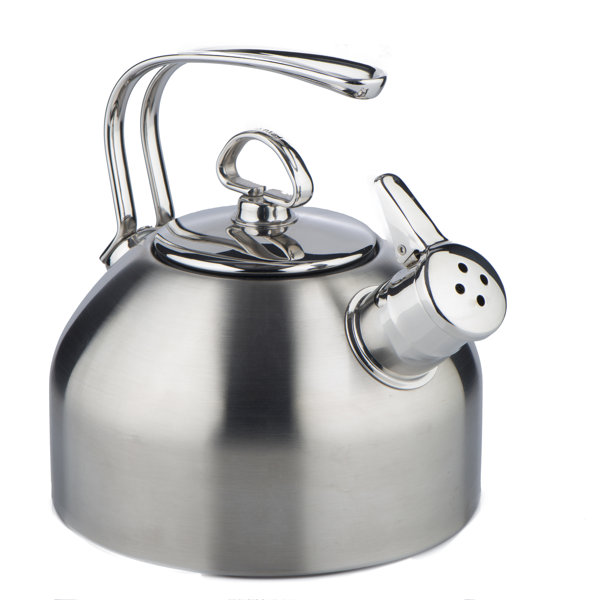 Hutch Kitchen Tammi 1.7 qt. Stainless Steel Whistling Stovetop Kettle & Reviews Wayfair Canada